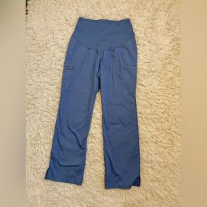 Cherokee Maternity Ceil blue scrubs